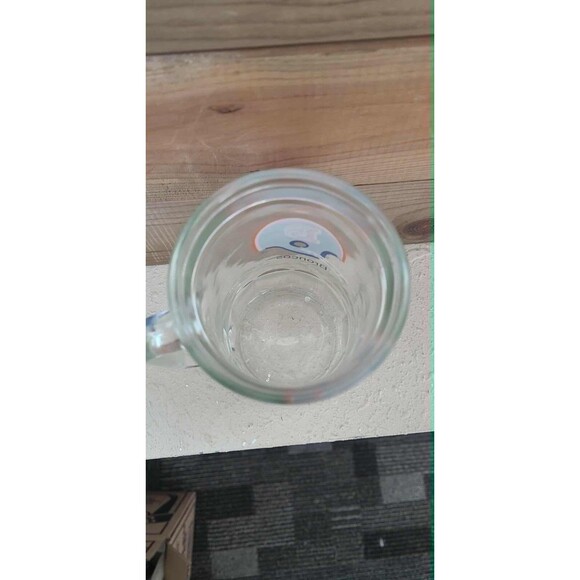 Vintage 1980's Denver Broncos NFL Football Fisher Peanuts Beer Glass Mug - Picture 4 of 4